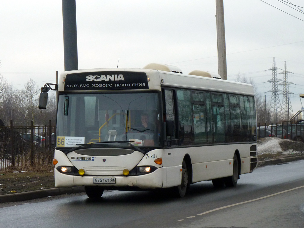 Санкт-Петербург, Scania OmniLink I (Скания-Питер) № 7440