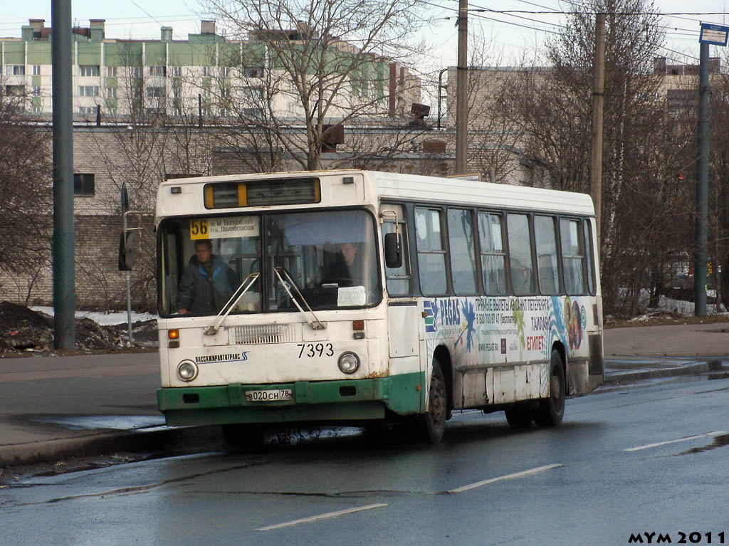 Sankt Petersburg, LiAZ-5256.25 Nr. 7393