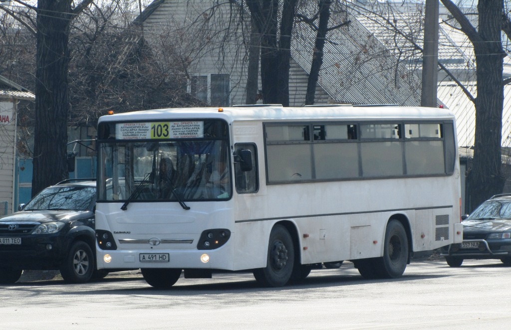 Алматы, Daewoo BS090 (СемАЗ) № A 491 HD