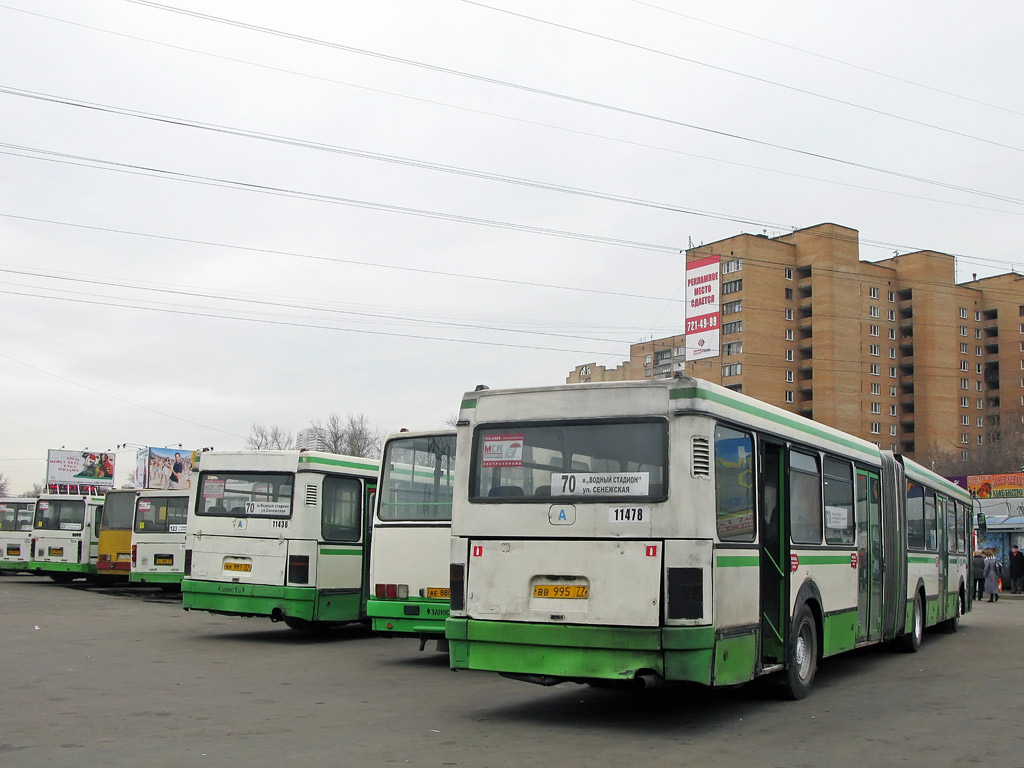 Москва, Ikarus 435.17 № 11478