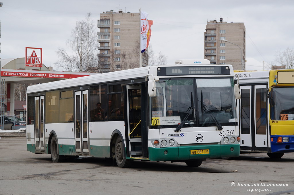 Санкт-Петербург, ЛиАЗ-5292.20 № 6356