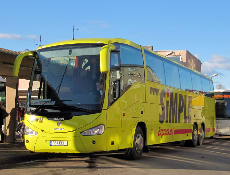 Эстония, Irizar New Century 15.37 № 981 BDH
