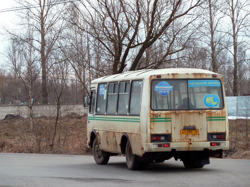 Санкт-Петербург, ПАЗ-32053 № 7524