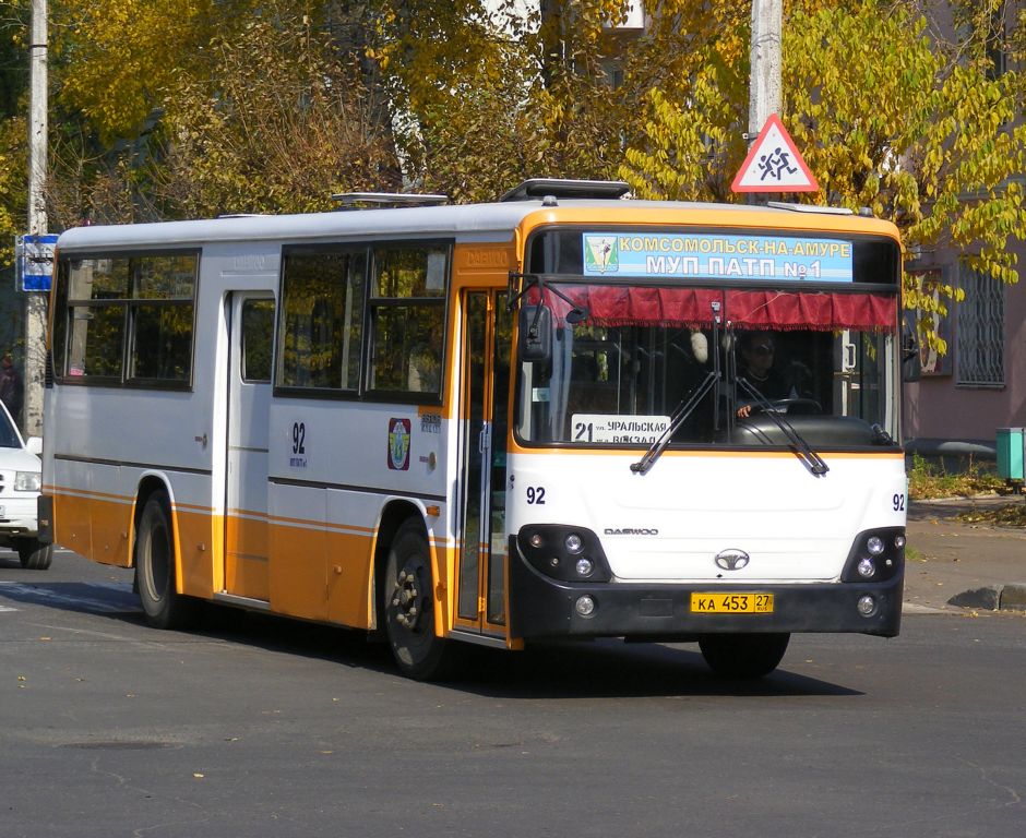 Хабаровский край, Daewoo BS106 Royal City (Ulsan) № 92