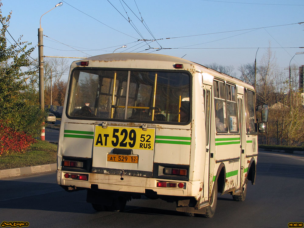 Нижегородская область, ПАЗ-32054 № АТ 529 52