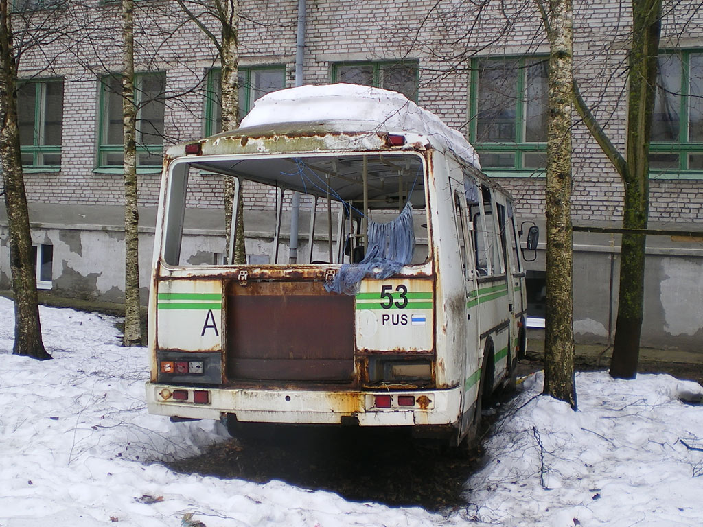 Новгородская область, ПАЗ-3205-110 № б/н