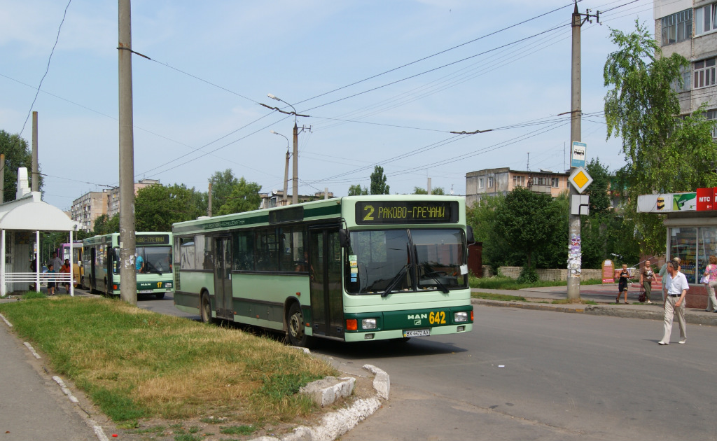 Хмельницкая область, MAN A12 EL202 № 642