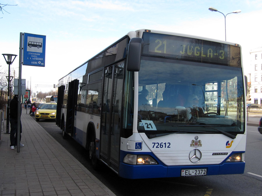 Latvia, Mercedes-Benz O530 Citaro # 72612