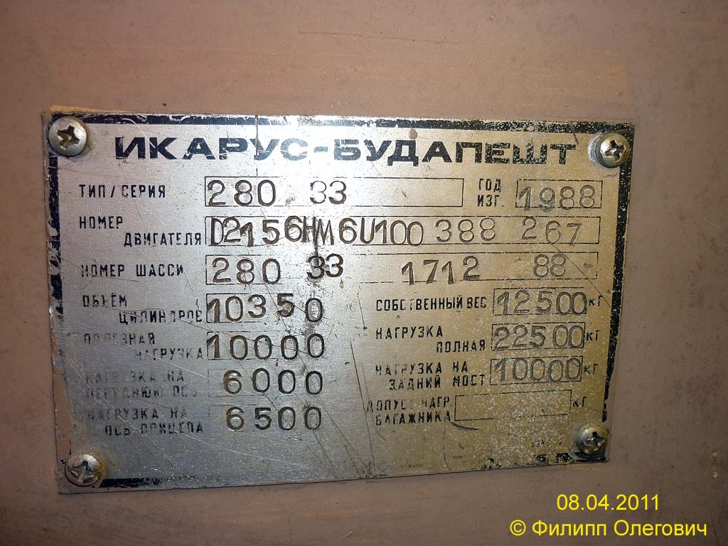 Челябинская область, Ikarus 280.33 № 2315