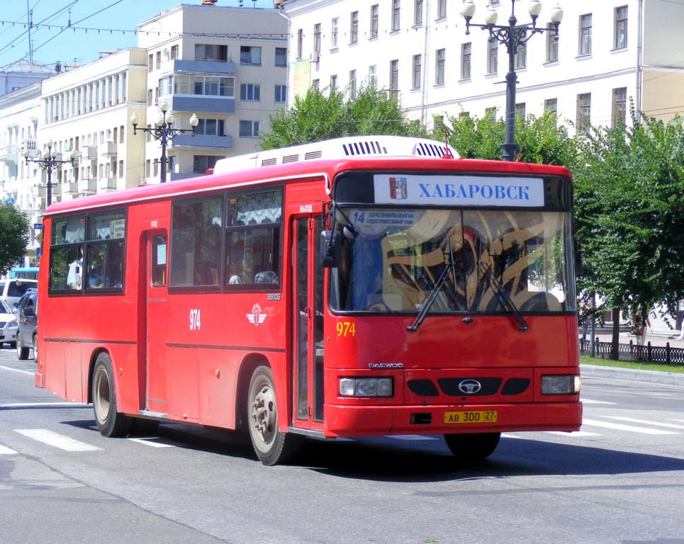 Хабаровский край, Daewoo BS106 Royal City (Busan) № 974