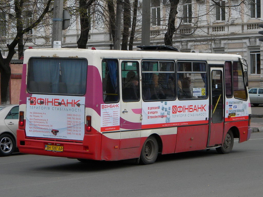 Одесская область, БАЗ-А079.19 "Мальва" № BH 1287 AA