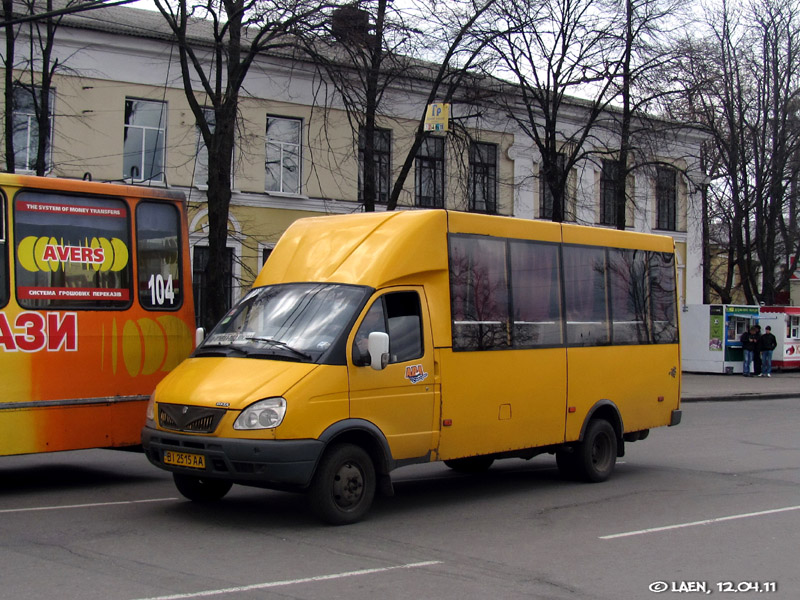Полтавская область, Рута 20 № BI 2515 AA
