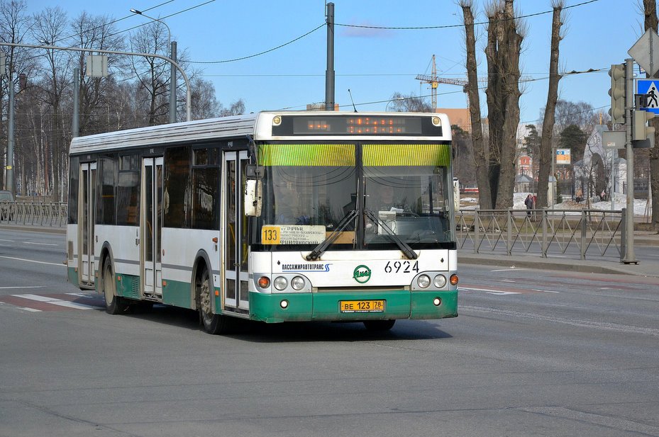 Sanktpēterburga, LiAZ-5292.20 № 6924