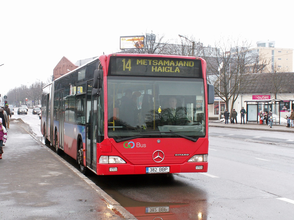 Эстония, Mercedes-Benz O530G Citaro G № 382 BBP