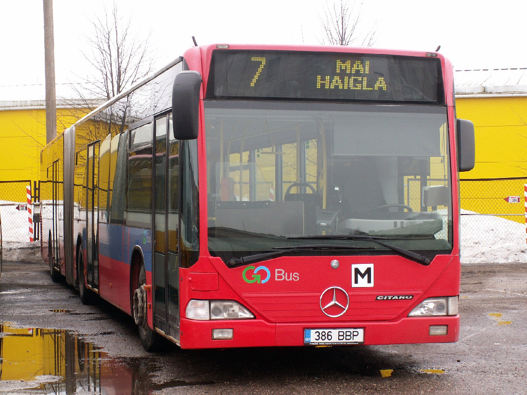 Эстония, Mercedes-Benz O530G Citaro G № 386 BBP