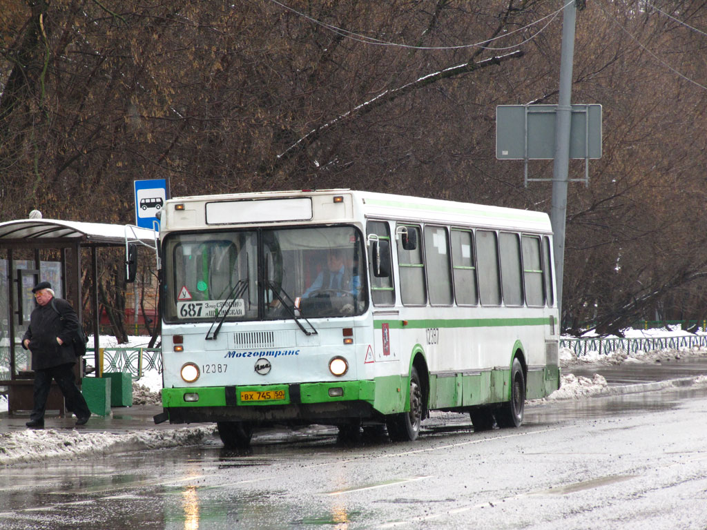 Москва, ЛиАЗ-5256.25 № 12387