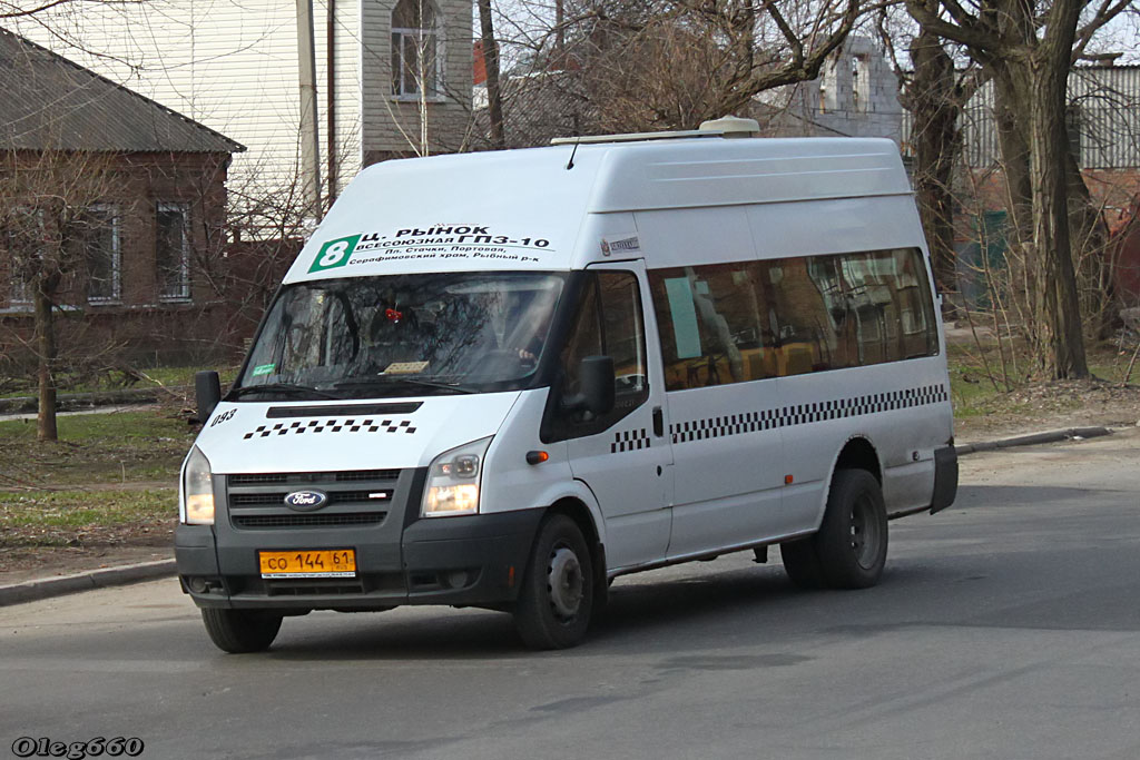 Ростовская область, Нижегородец-222702 (Ford Transit) № 093