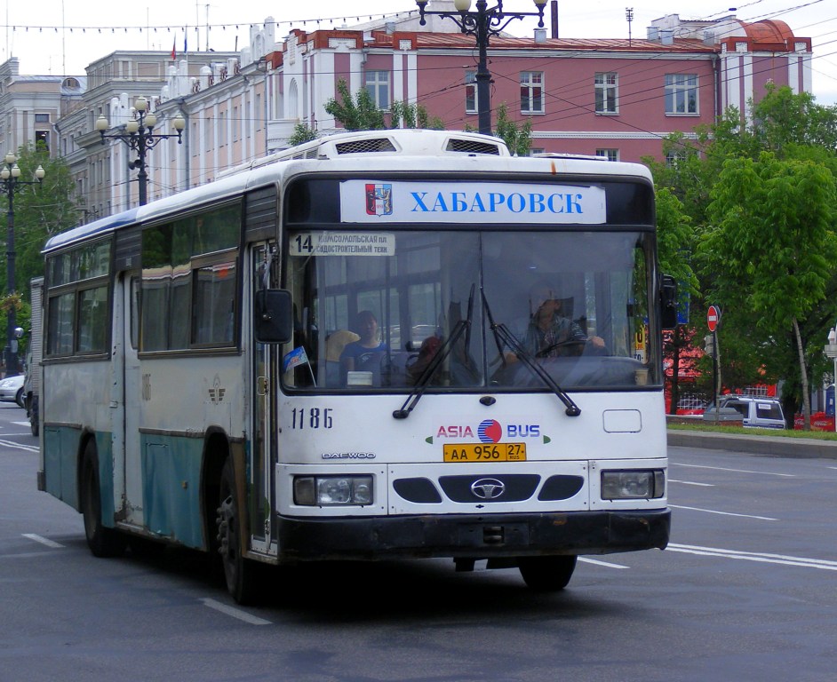 Хабаровский край, Daewoo BS106 Royal City (Busan) № 1186