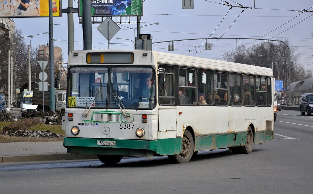 Санкт-Петербург, ЛиАЗ-5256.00 № 6387