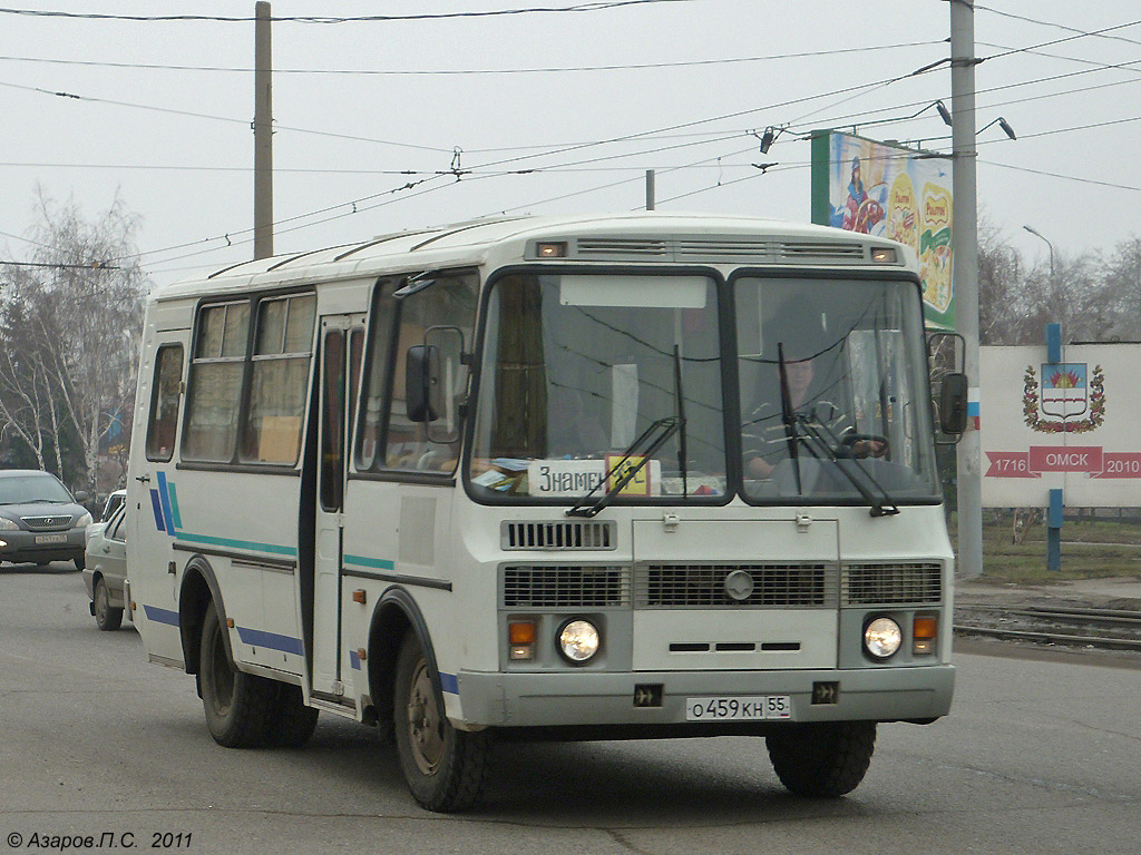 Омская область, ПАЗ-32053 № О 459 КН 55