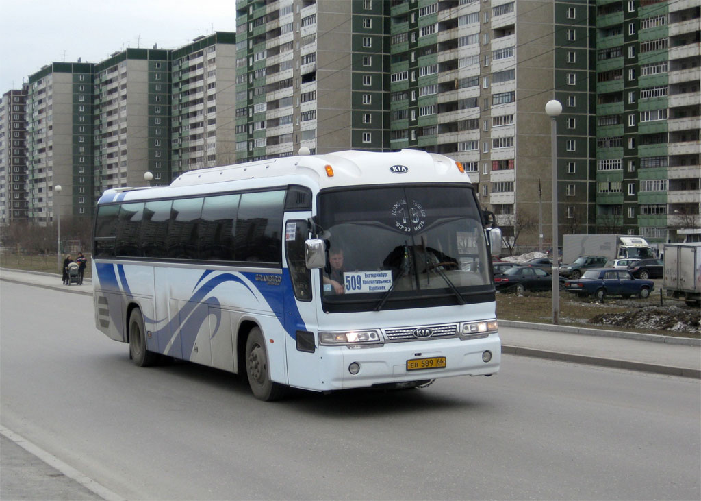 Свердловская область, Kia KM948 Granbird Greenfield № ЕВ 589 66