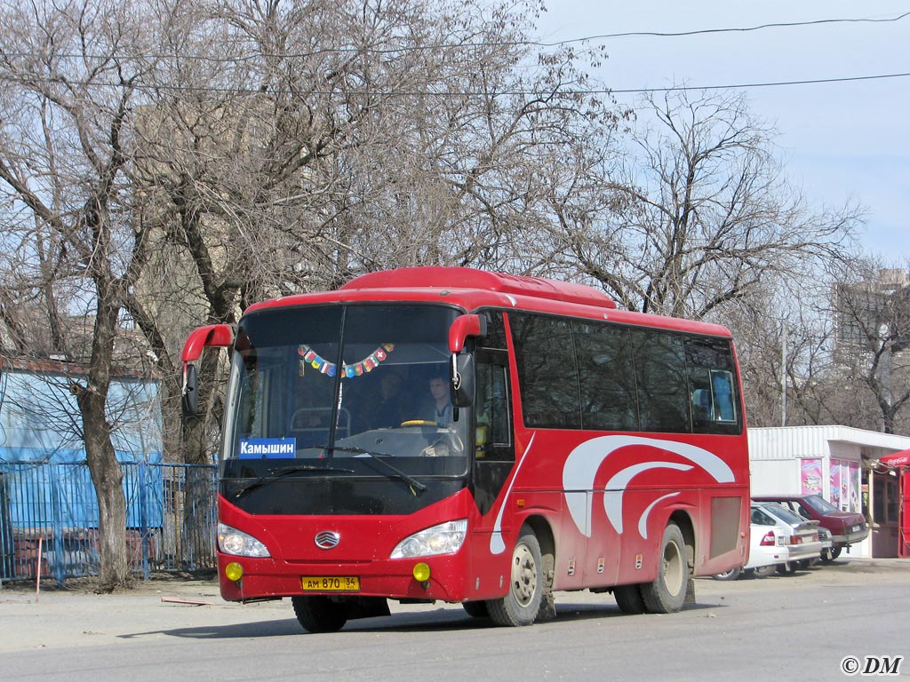 Волгоградская область, Sunlong SLK6798F1A (Junma) № АМ 870 34 — Фото —  Автобусный транспорт