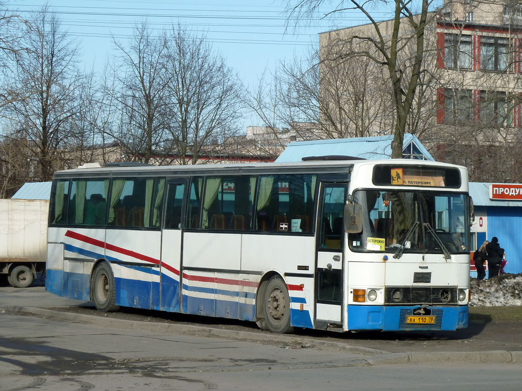 Санкт-Петербург, Van Hool T8 Alizée 210 № ВА 110 78