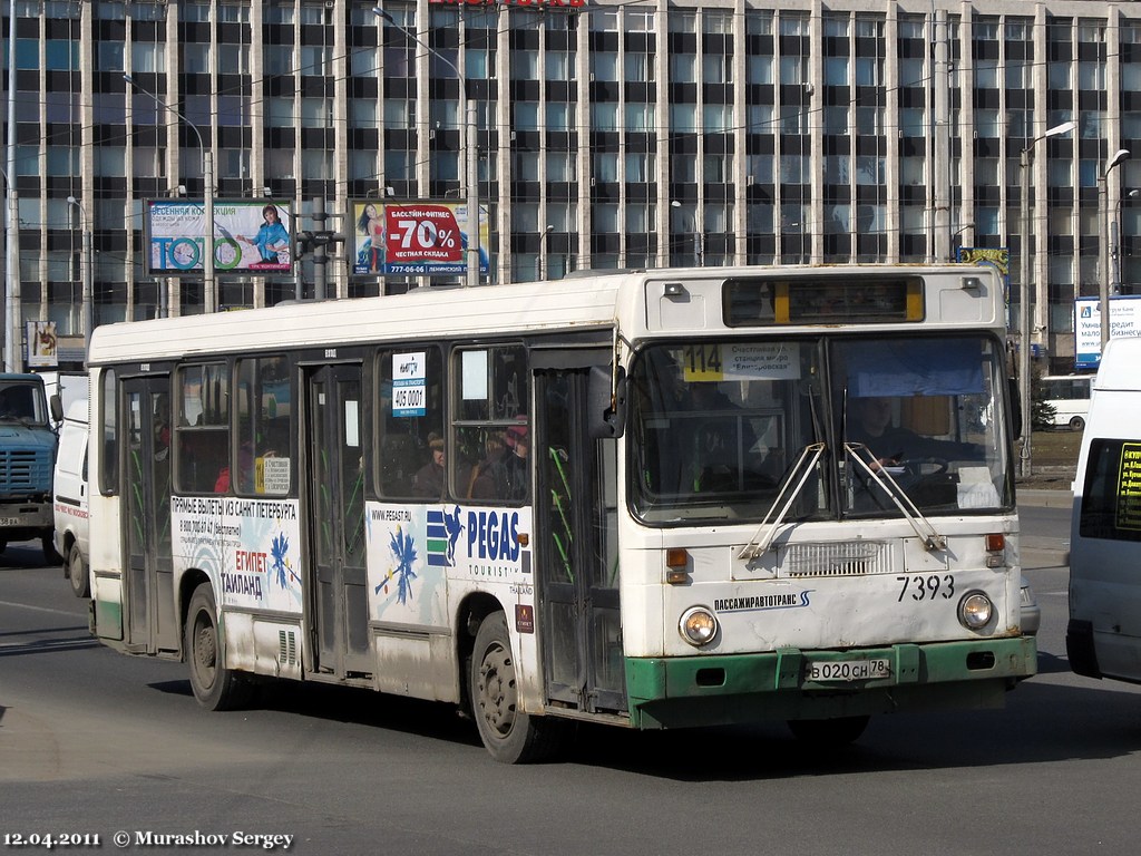 Санкт-Петербург, ЛиАЗ-5256.25 № 7393