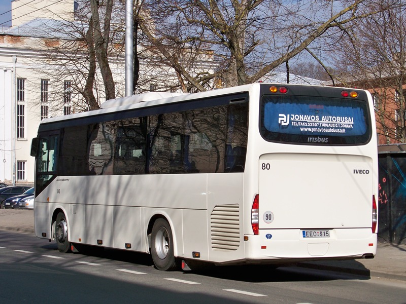 Литва, Irisbus Crossway 10.6M № 80