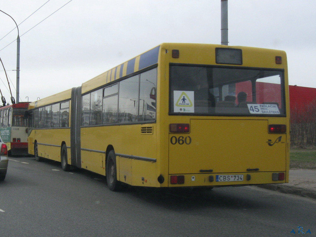 Литва, Mercedes-Benz O405GN № 060