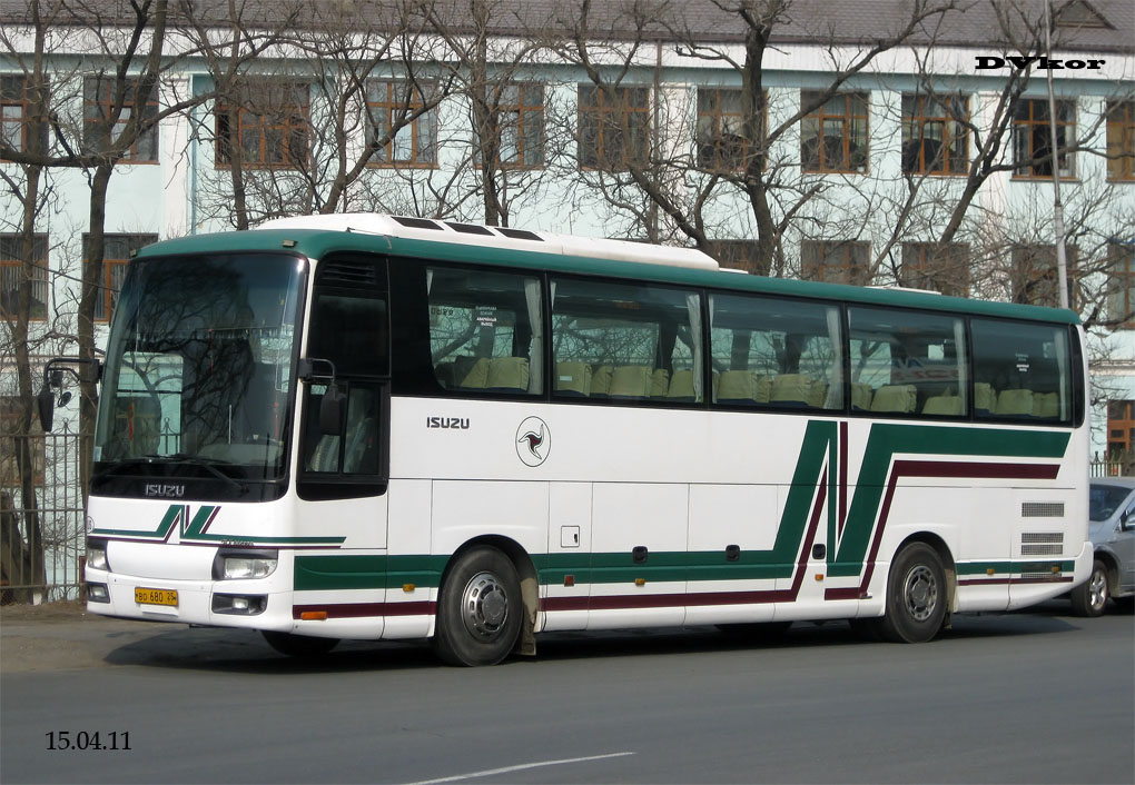 Приморский край, Guangzhou Isuzu GLK6120D5 № ВО 680 25