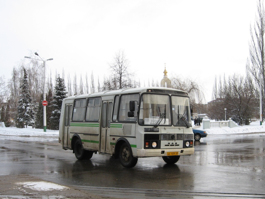 Тамбовская область, ПАЗ-32054 № АК 409 68