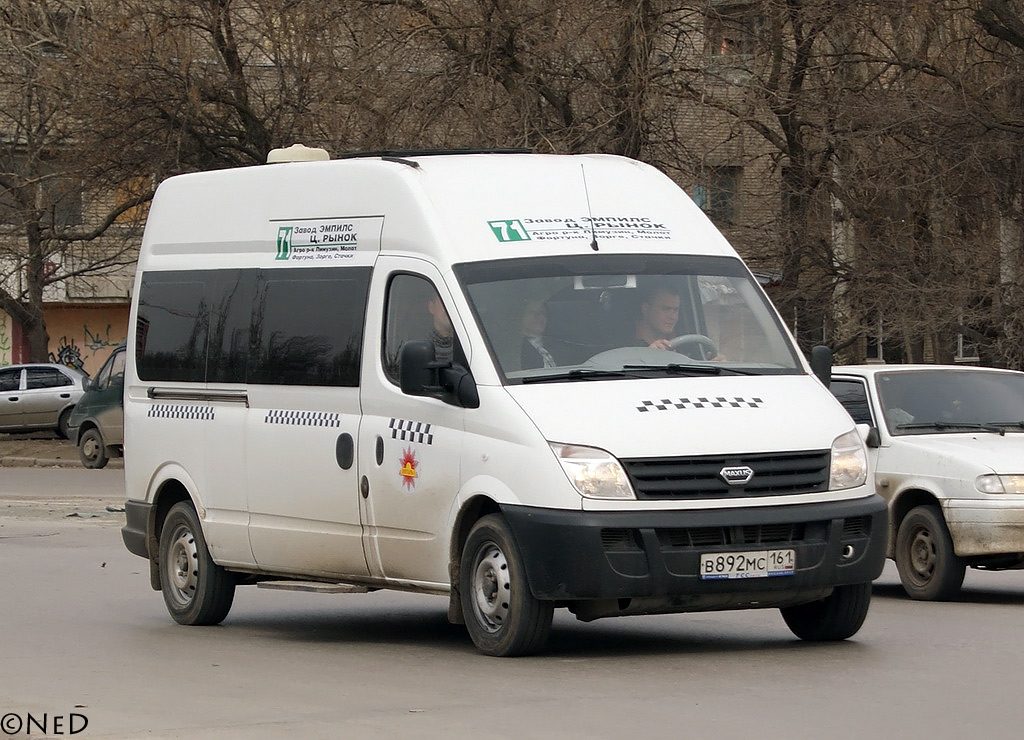 Ростовская область, LDV Maxus (ГАЗ) № В 892 МС 161