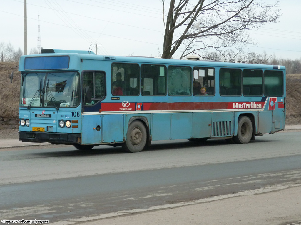 Ленинградская область, Scania CN112CLB № 108