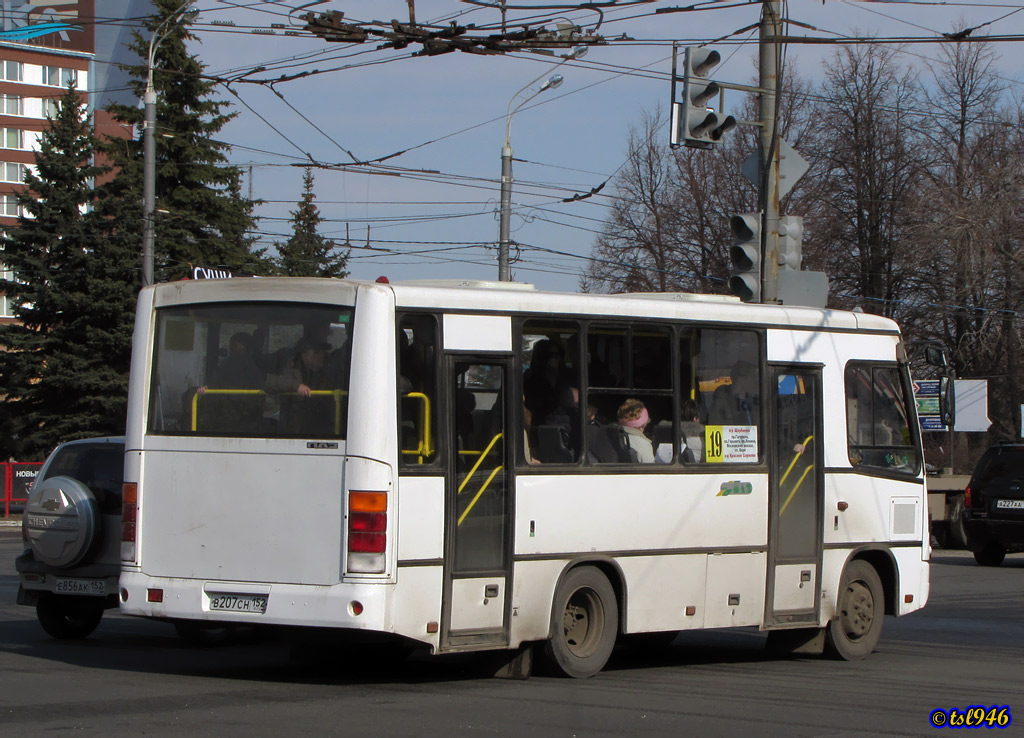 Нижегородская область, ПАЗ-320402-03 № В 207 СН 152