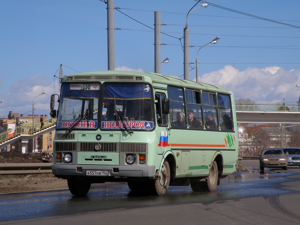 Нижегородская область, ПАЗ-32054 № А 557 НВ 152