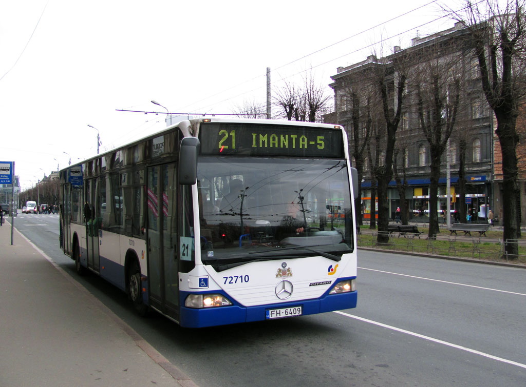 Латвия, Mercedes-Benz O530 Citaro № 72710