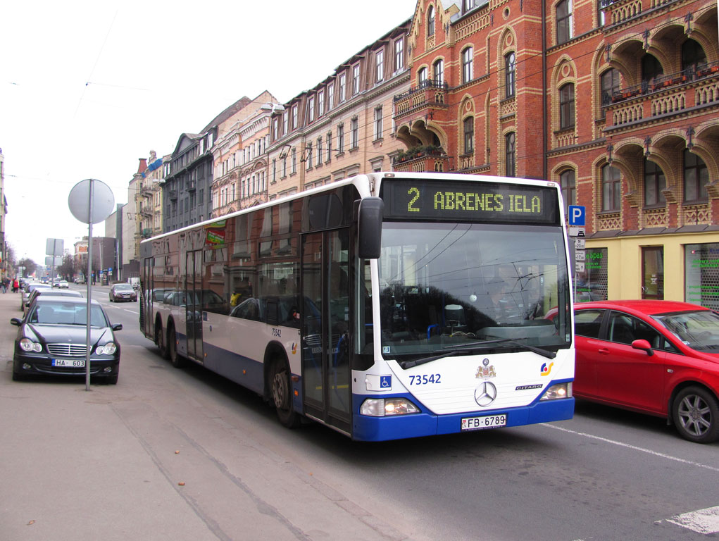 Латвия, Mercedes-Benz O530L Citaro L № 73542