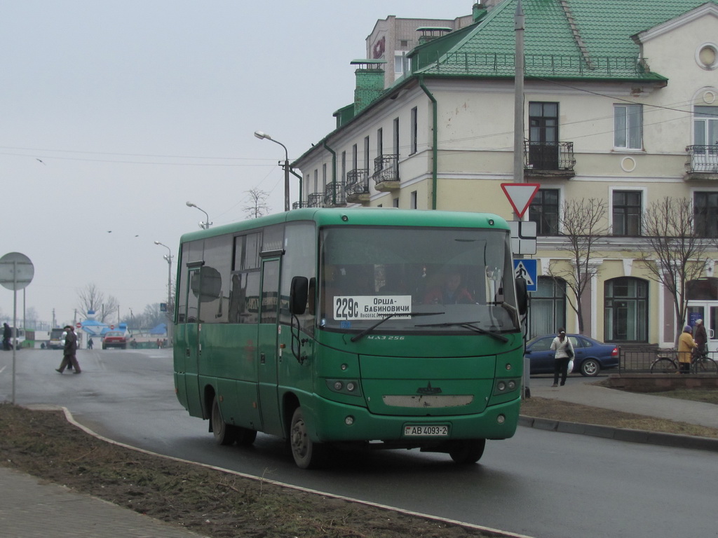 Витебская область, МАЗ-256.170 № АВ 4093-2