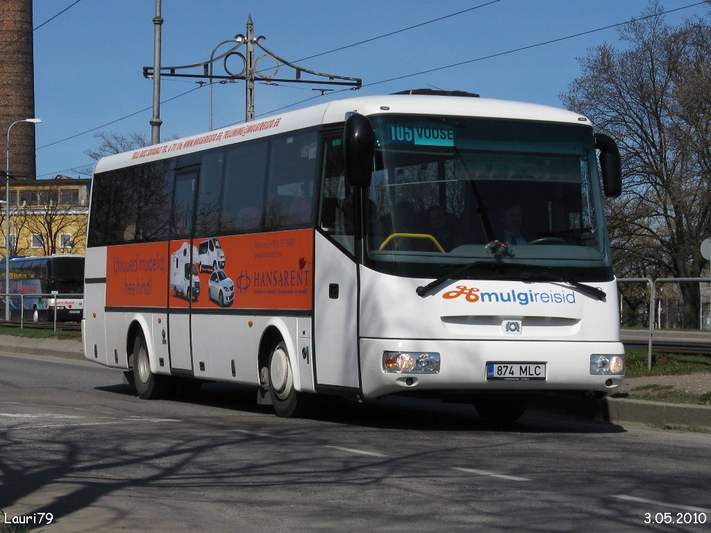 Эстония, SOR C 9.5 № 874 MLC