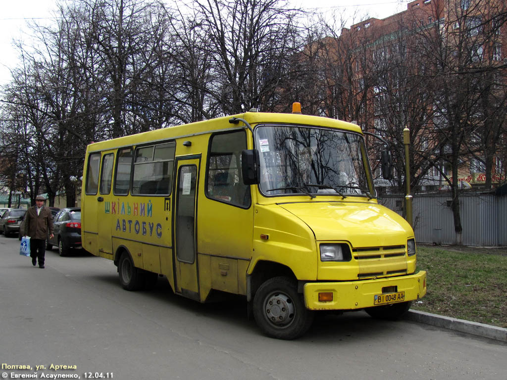 Полтавская область, Богдан АХ071 № BI 0048 AA