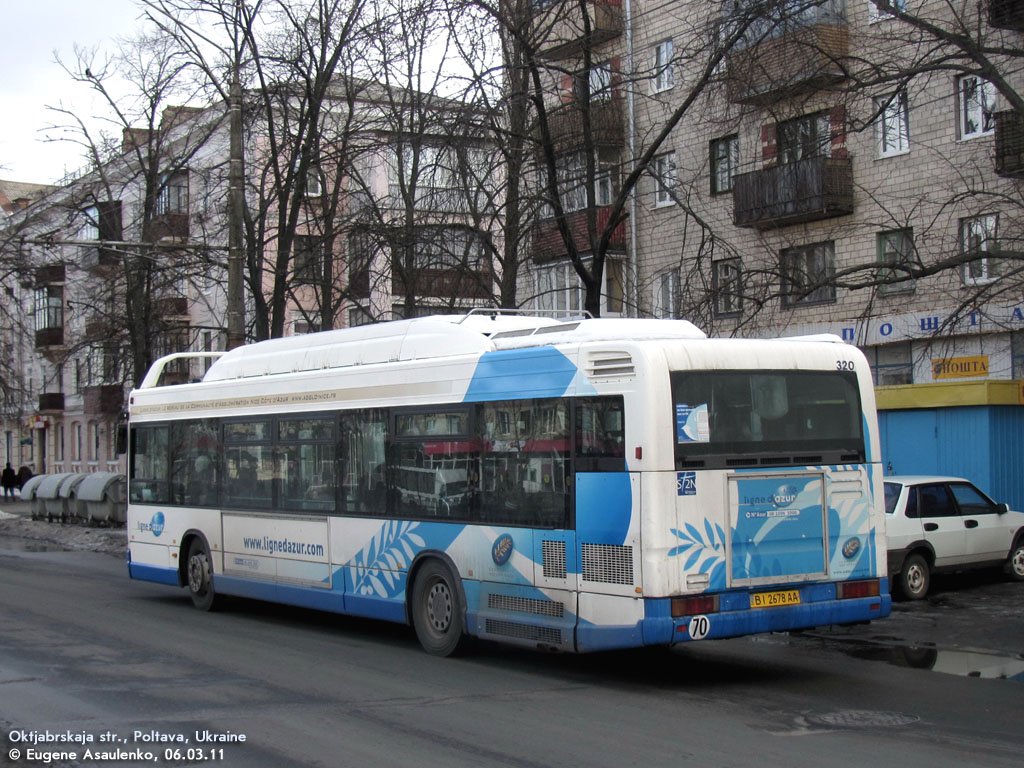 Poltava region, Heuliez GX217 GNV # BI 2678 AA