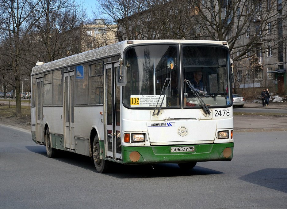 Санкт-Петербург, ЛиАЗ-5256.25 № 2478