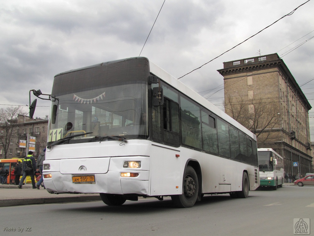 Санкт-Петербург, Yutong ZK6118HGA № АМ 395 78