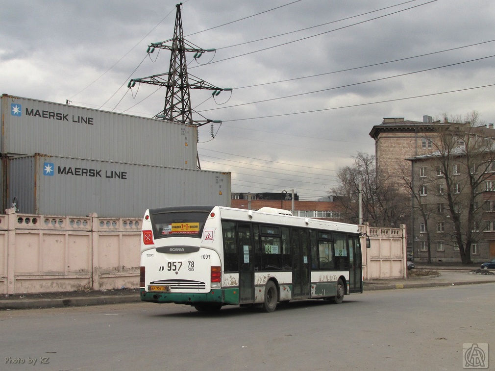 Санкт-Петербург, Scania OmniLink I (Скания-Питер) № n091