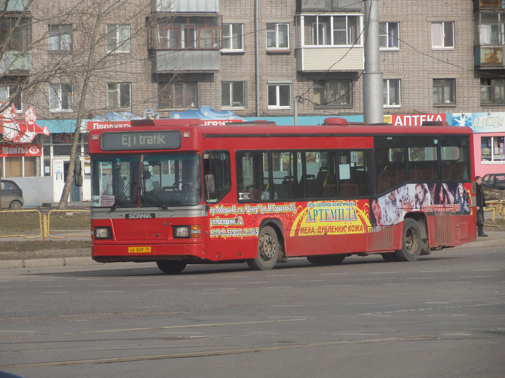 Вологодская область, Scania CN113CLL MaxCi № АВ 049 35