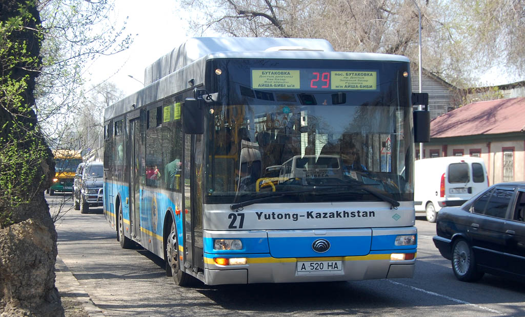 Алматы, Yutong ZK6120HGM № 27