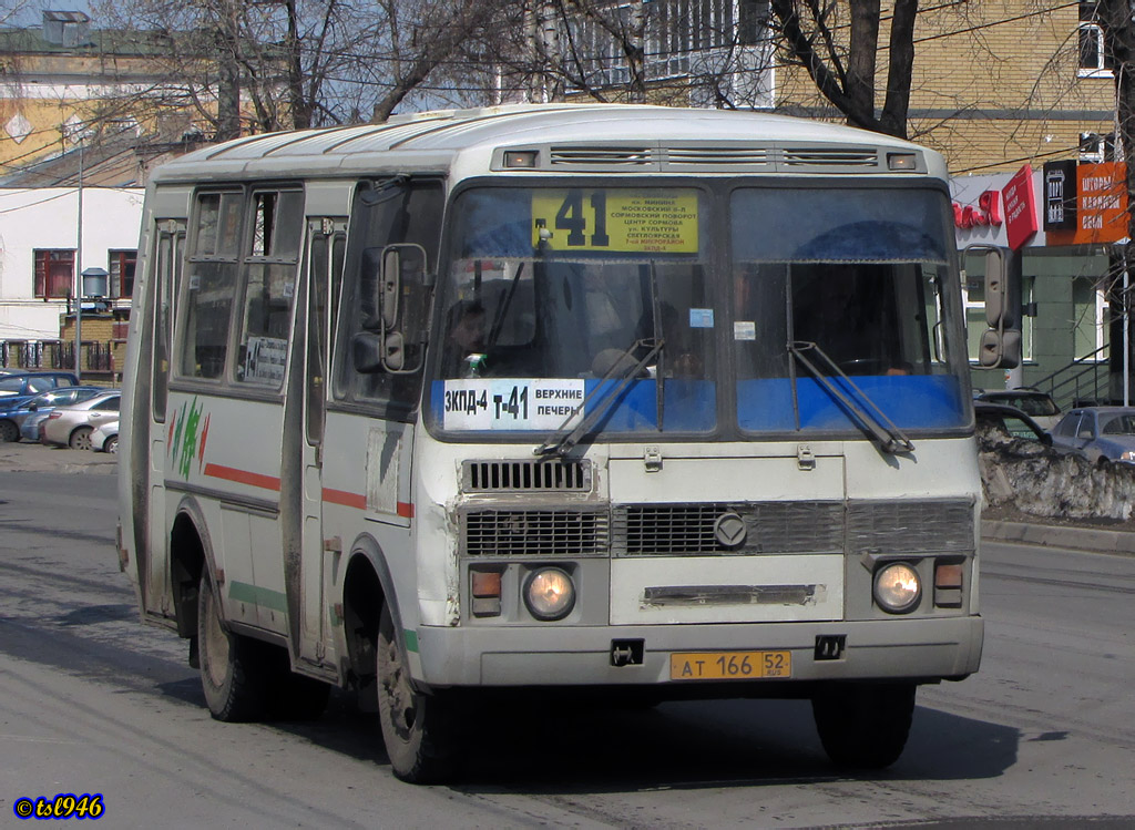 Нижегородская область, ПАЗ-32054 № АТ 166 52