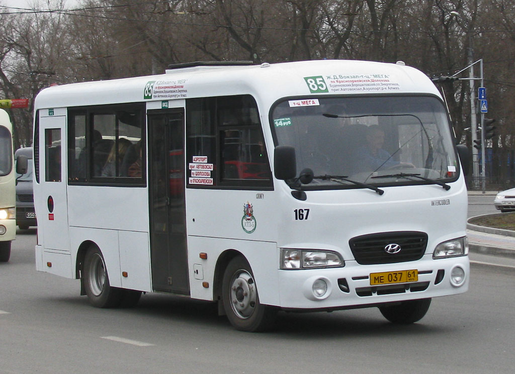 Ростовская область, Hyundai County SWB C08 (ТагАЗ) № 167