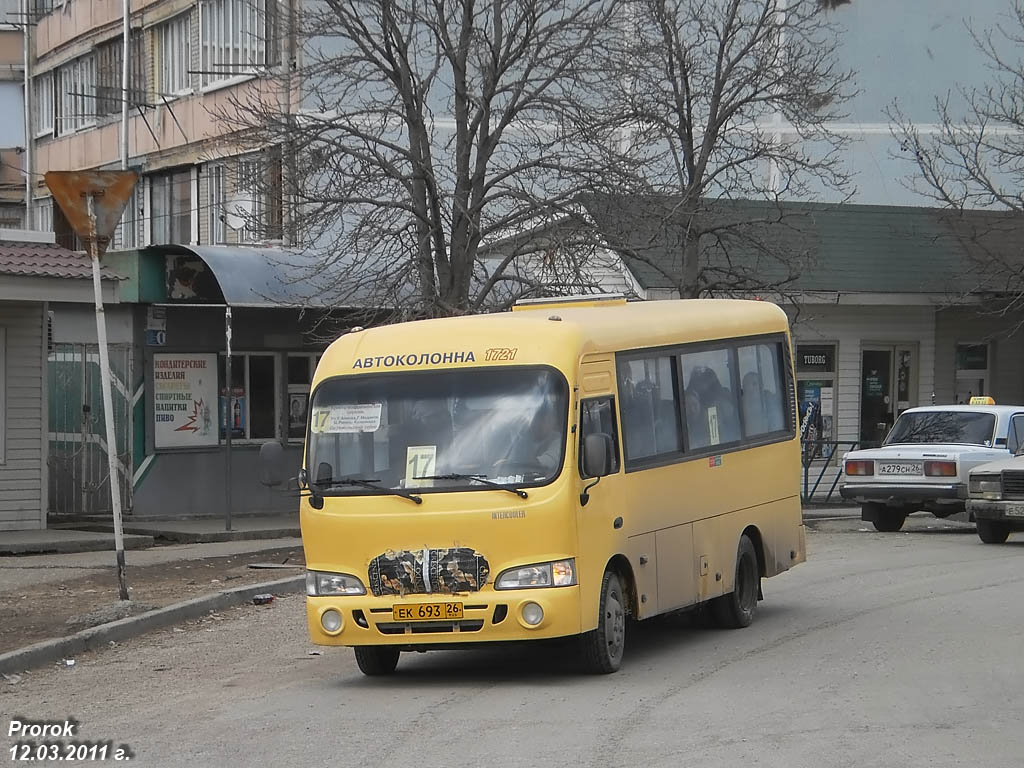 Ставропольский край, Hyundai County SWB C06 (ТагАЗ) № ЕК 693 26 — Фото —  Автобусный транспорт